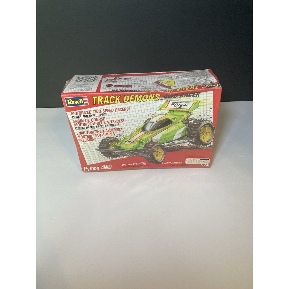 Vintage 1989 Revell Track Demons 4WD Racer 1:32 #2 Python #7401 New Sealed